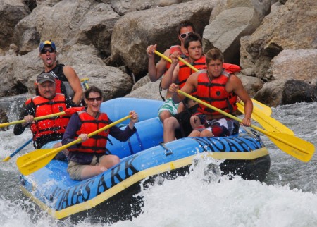 Rafting in the Arkansas