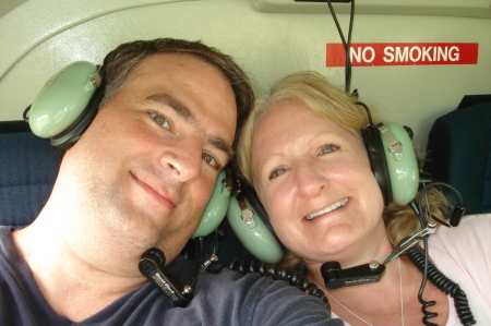 Helicopter ride in St. Lucia