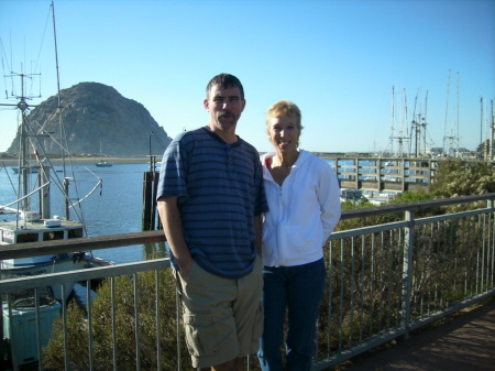 Me and Lori in Morro Bay