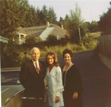 Dad and Mom, graduation '69, Eugene, OR