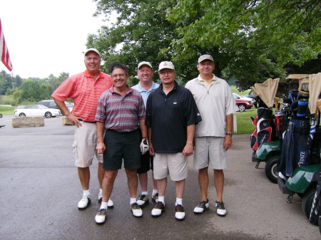 class of '68 Lyle, Rick, me, Doc. Bill & John