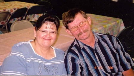 My Husband, Barry and me in 2006