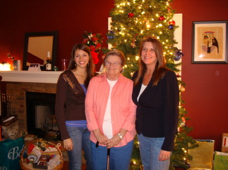 Gabby, mom and me