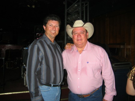 Sal with David Lee Garza