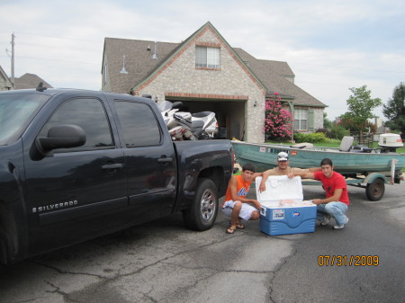 Boys return from summer fun