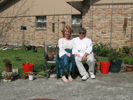 Cal and Eileen (our house)
