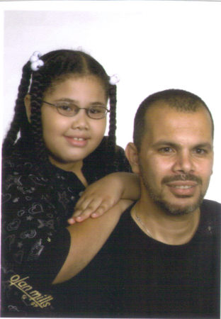 My daughter & husband