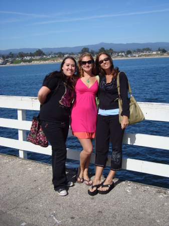 My girls and I on the wharf