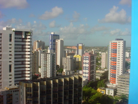 Recife out my hotel window