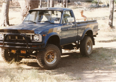 '81 Toyota 4x4  Cuyamaca State Park, CA in '85