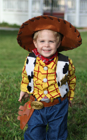 Jacob on Halloween.