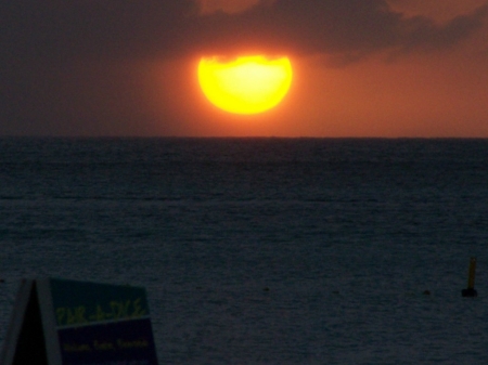 Sunset in Aruba