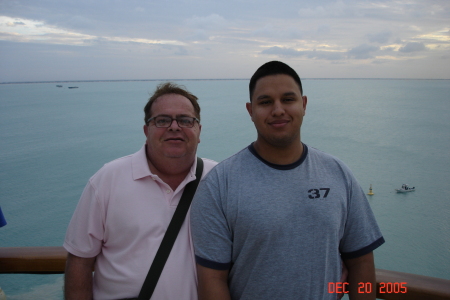 My son David W. and I