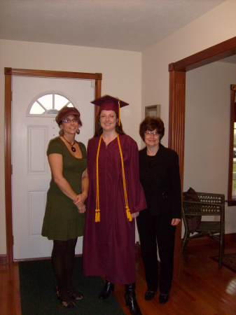 Misty Marie's graduation/Management degree