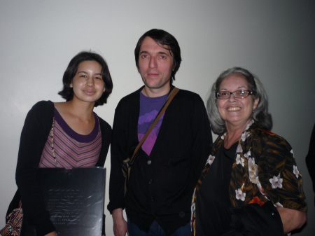 Alex and I with Colin Greenwood of Radiohead.