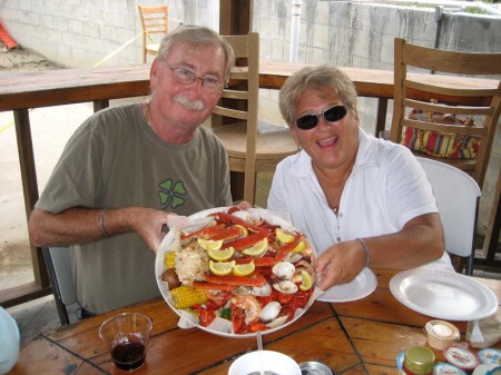 Lunch at a Fish Camp in Florida