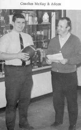 Coaches McKay & Adcox   '67