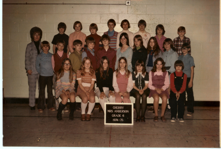 Cherry Street School class photos 1970-1975
