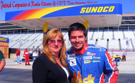 Me and Patrick Carpentier (Cup Driver)