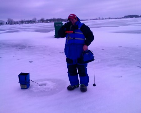 ice fishing 2008