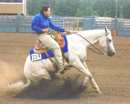 Nita showing Flash in Flagstaff 2003