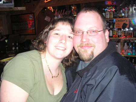 My wife Stacie and Me