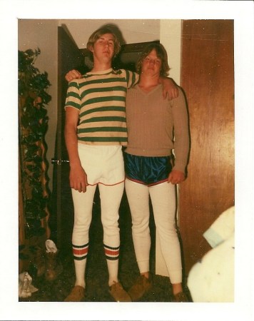 My brother Travis & cousin Stan 1979.