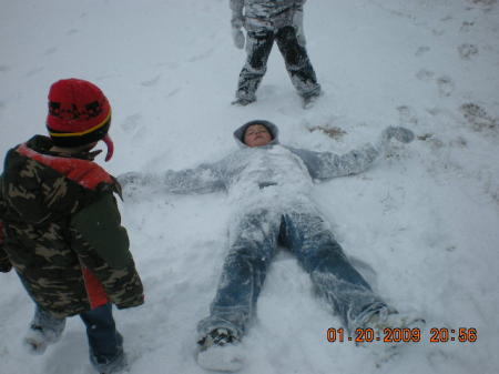 Fun in the NC snow!