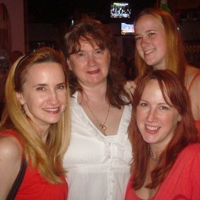 My girls & I in a bar!