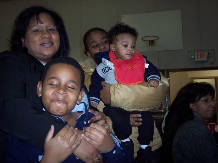 My sister and son and great nephew