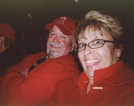 LT & Me at an Angel Game....GO ANGELS!