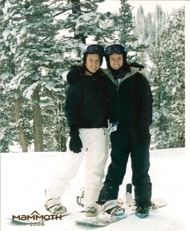 The twins snowboarding - 2006