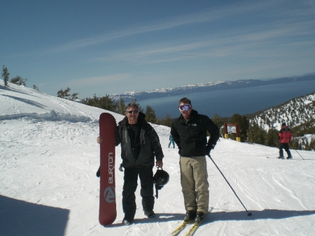 John Ruth skiing Heavenly Valley 03_30_09