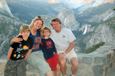 My family Barb, TJ and Andy - Yosemite 6/09