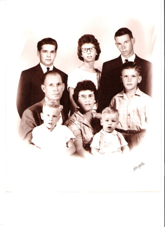 The Burke Family, circa 1962