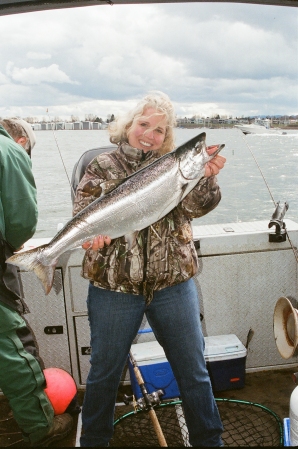 Me - Salmon Fishing