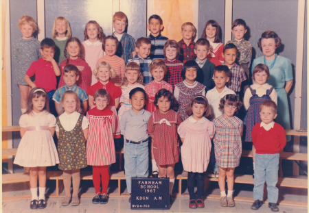 Mrs Swangles Kindergarten Class 1967