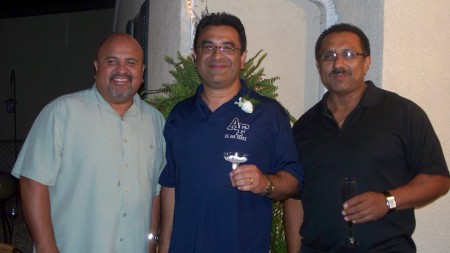 Phil Rivas, me and Steve Caldera - Aug 2009