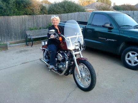 Me and my Harley...................