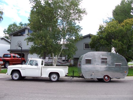 Our old truck and camper