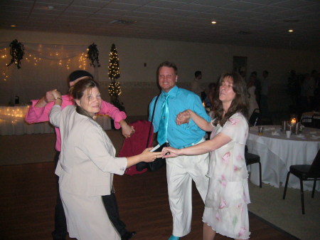 Dancing at the wedding