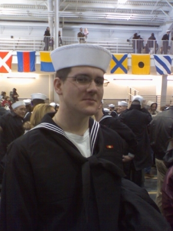 Matthew graduating boot camp