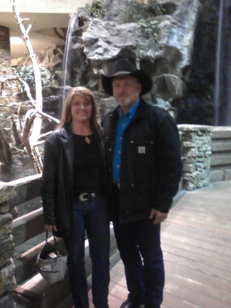 Me and my wife Donna in Missouri