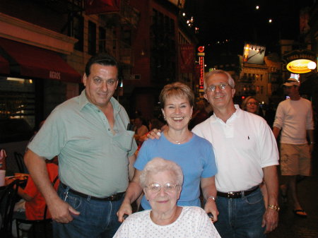 Cousin Shirley & husband Lou, Me and ma 2006?