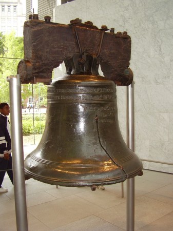 The actual liberty bell