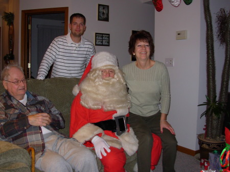Ryan, Peggy & Santa