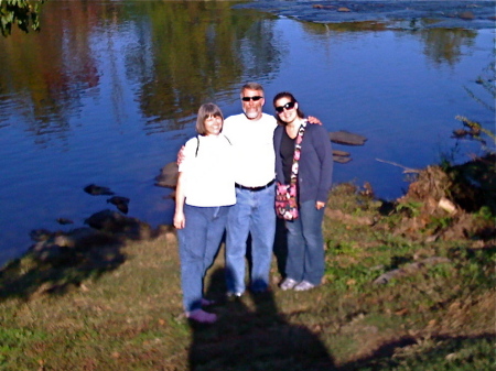 Me, Dave and Jessica at the Congaree River