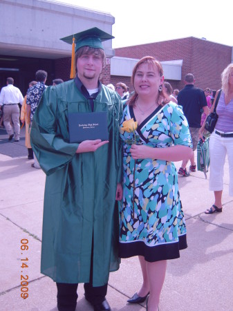 Cody and Me at graduation