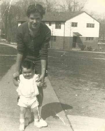 Bunny & my first steps 1959