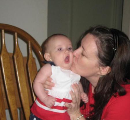 McKenzie and Nana on July 4th